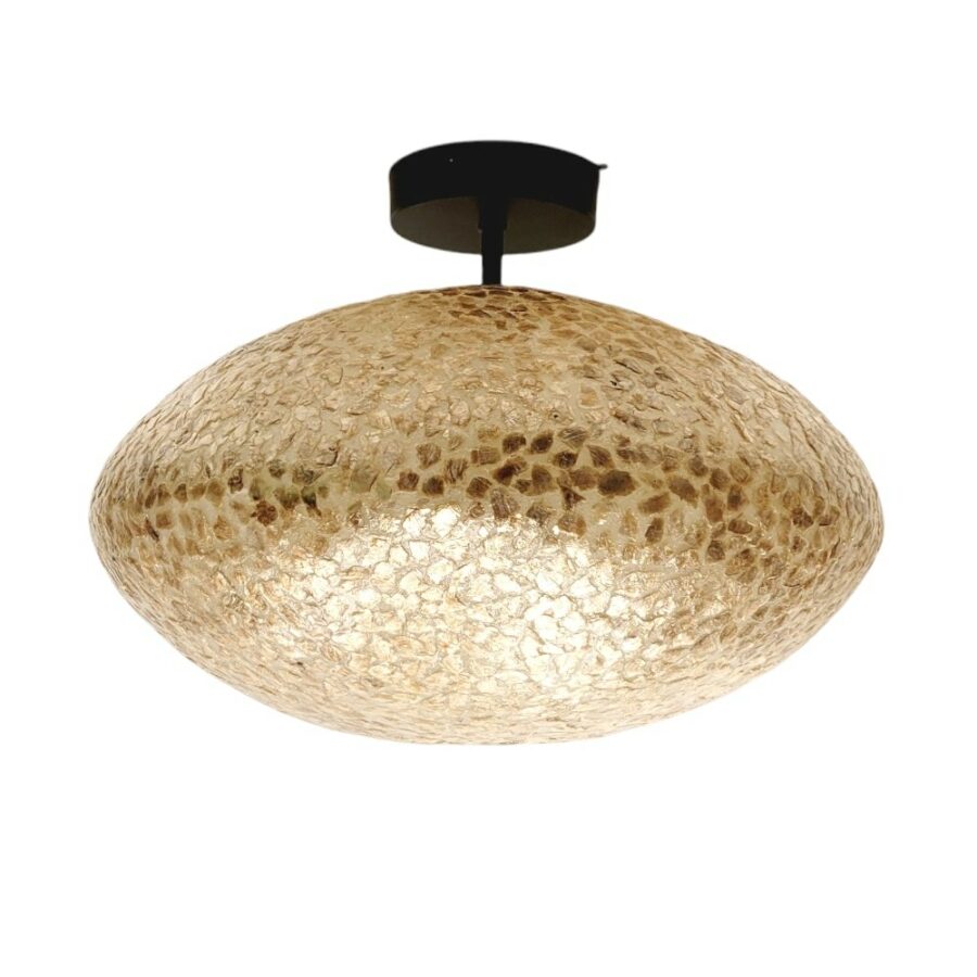 Lichtsysteem hanglamp met sfeervolle, gepolijste glazen uitstraling.