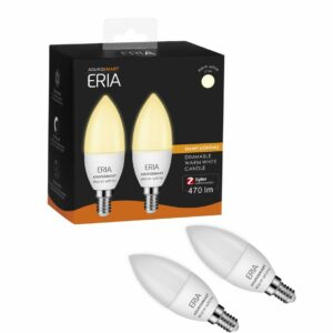 E27 slimme LED kaarslampen voor warme witte verlichting, dimbaar, energiezuinig, compatibel met ZigBee, ideaal voor sfeerverlichting in huis.