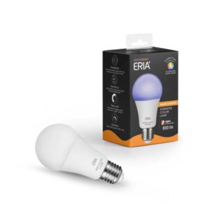 Energiezuinige slimme LED-lamp met dimfunctie en wifi-compatibiliteit voor thuisverlichting.