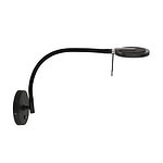 Wandlamp Turound 3378ZW Zwart Turound 3378ZW Energiezuinige wandlamp met verstelbare arm en moderne zwarte afwerking, perfect voor het creëren van sfeervolle verlichting in elke interieurstijl.