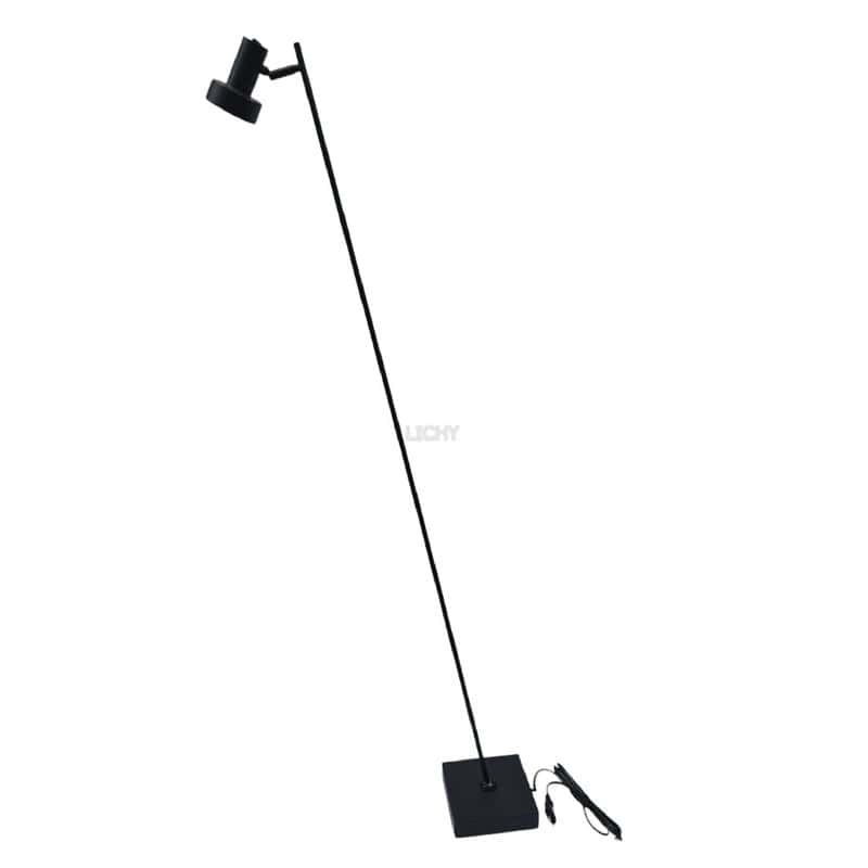 Flexibele vloerlamp met verstelbare kop, ideaal voor modern interieur en gericht licht; Energy-saving en stijlvol ontwerp.