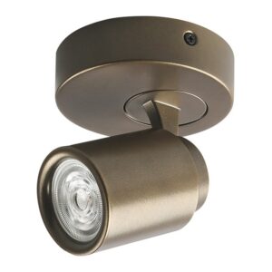 spot razza brons goud 1 lichts gu10 pl 1501 b freelight